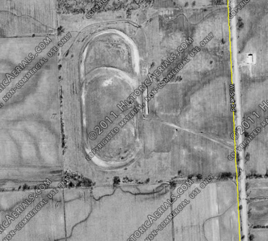 Jeddo Speedway - 1959 Aerial
